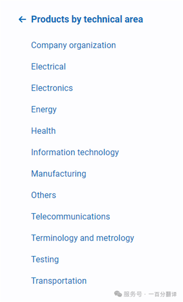 中外標準咨詢服務